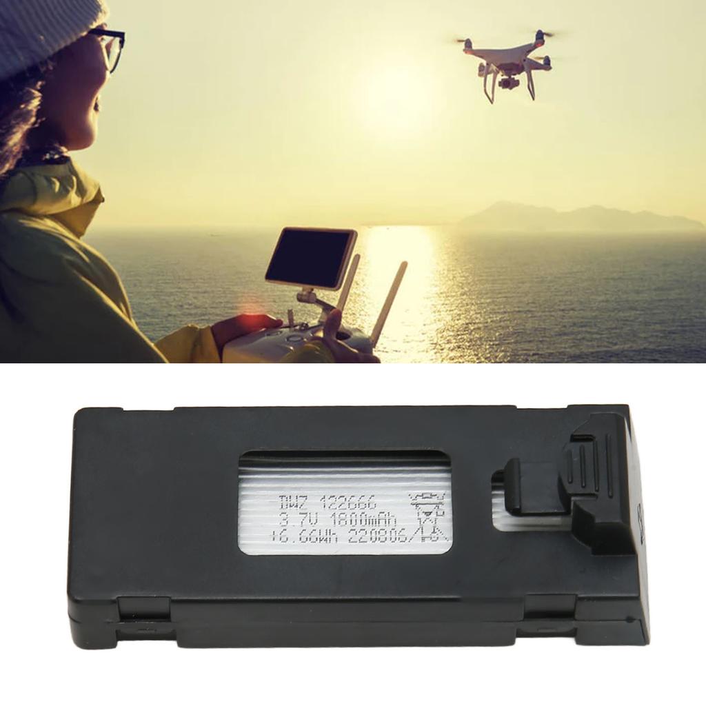 RC Drohnen Akku Professionell 3.7V 1800mAh Fernsteuerung UAV Akku für E88 E88 E525 E99 K3 RC UAV