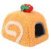 Hamster Warm Bed Sleeping Nest Soft Winter Cozy Cute Accessories Supplies Guinea Pig Bed for Chinchilla Rat Small Pets Ferret