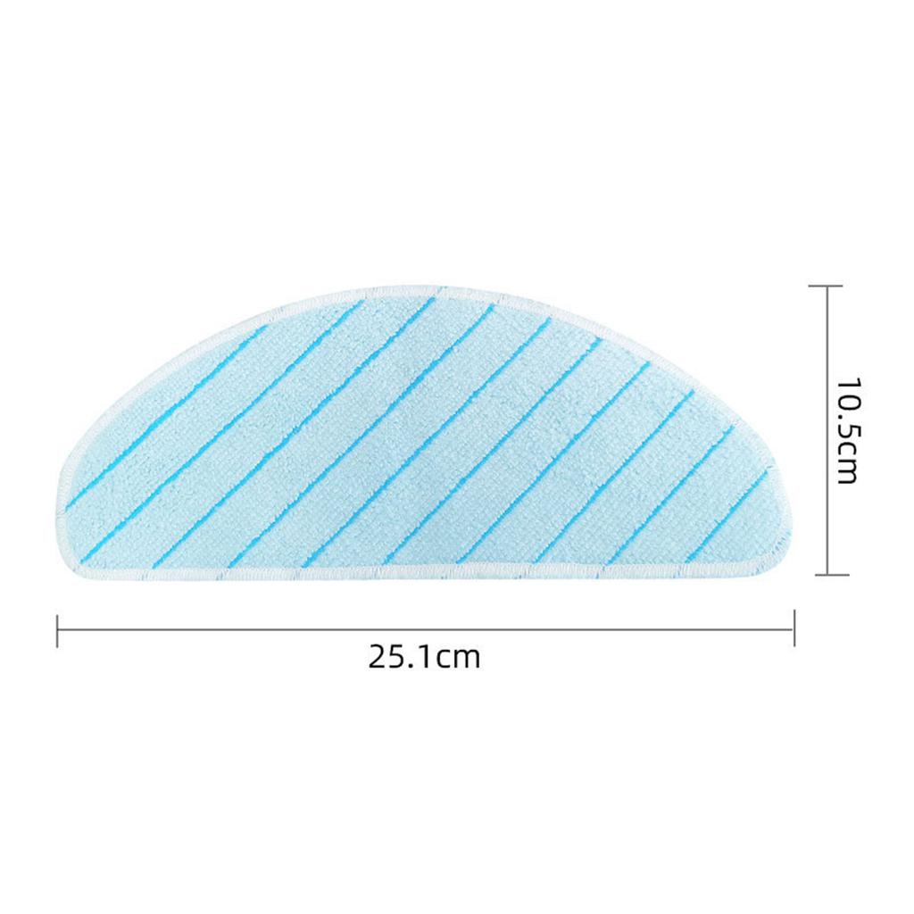 Mop Cloth Robotic Vacuum Cleaner Spare Replace Mopping Cloths Wipes Tool Sweeping Part Compatible for T9AIVI T9MAX T9pro