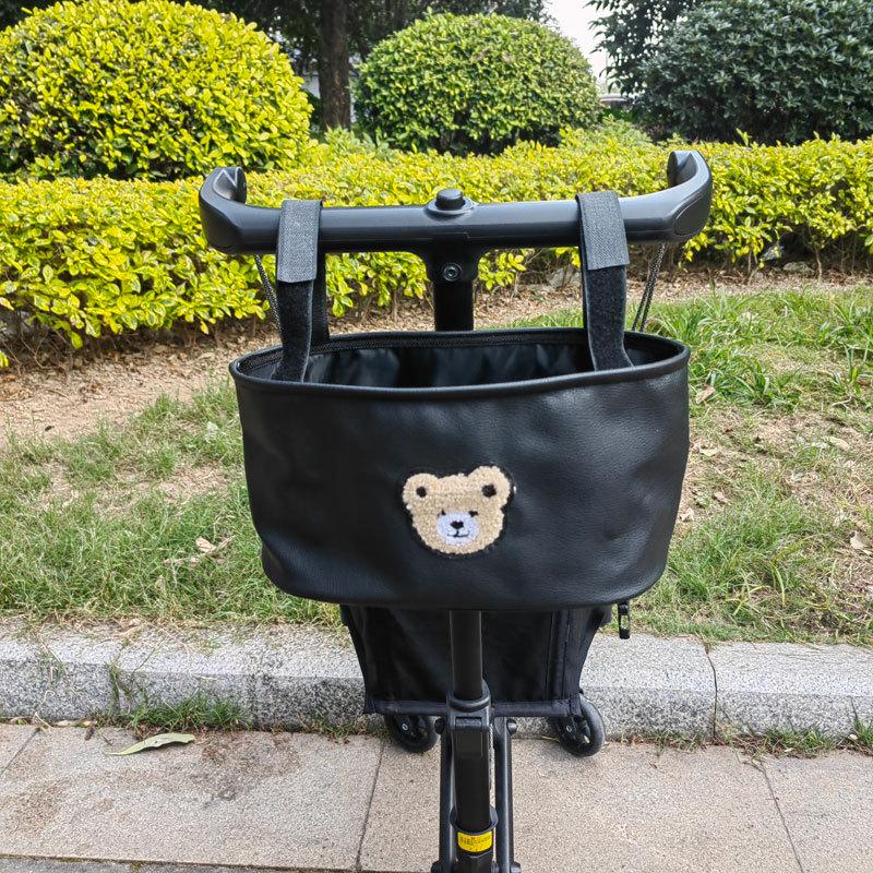 Universal Large Pocket Car Stroller Storage Hanging Bag - Baby Stroller Basket Organizer