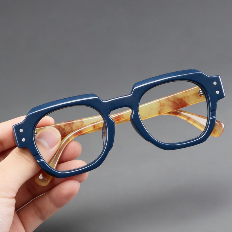 Casual Men's Reading Glasses Fashion Large Square Frame Far Sight Eyewear Plus Diopters Classic Vintage Presbyopic Glasses