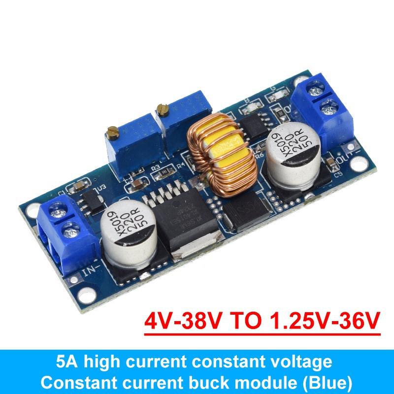 XL4015 5A DC a DC CC CV Placa de Carga Reductora para Batería de Litio Convertidor de Potencia LED Cargador de Litio Módulo Reductor XL4015 E1