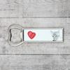Savannah – Bottle opener with a cat, personalized fridge opener | Art-Dog