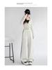 2024 Women's Autumn Loose Straight-Leg Sweatpants with Side Stripe Trend