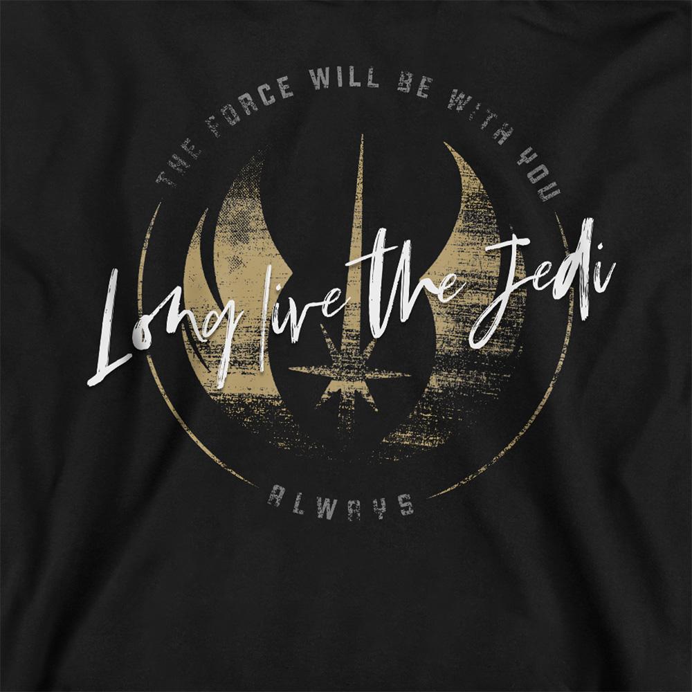 Star Wars: Obi-Wan Kenobi Childrens/Kids Long Live The Jedi Heather Pull Over Hoodie