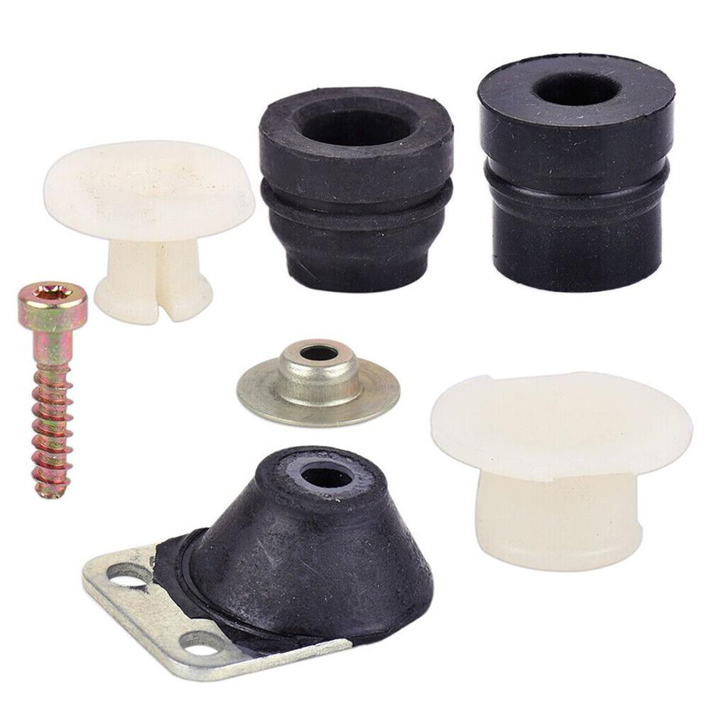 Pufferhalterungs-Set Kit Puffer-Kit Abdeckung Schrauben Voll AV