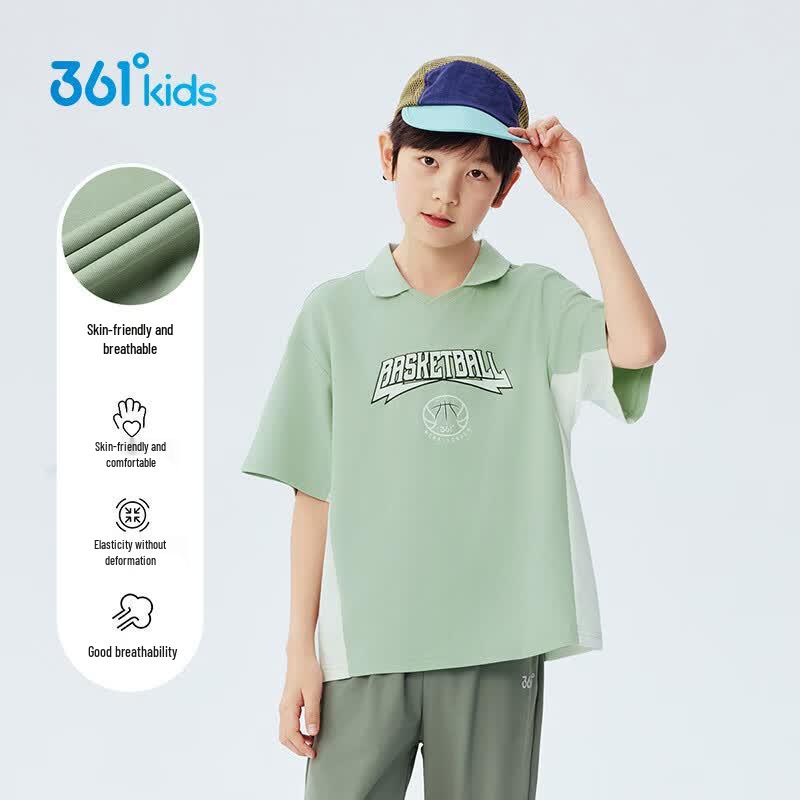 361° Boys' Short Sleeve Polo T-Shirt K52521212