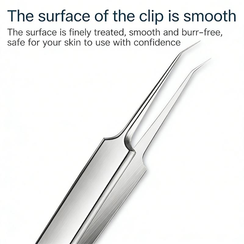 Professional Stainless Steel Blackhead Extractor Set Of 7 Pieces For Deep Pore Cleaning And Skin Cares