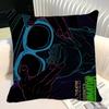 Horror Funny Movie R ReAnimator Retro Pillow Case Square Pillow Bedroom Sofa Leisure Comfort Cushion Car Home Decoration