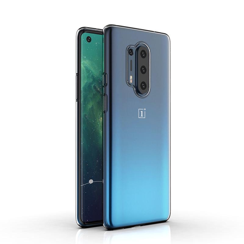 For OnePlus 8 OnePlus8 Pro 1+8 Slim Crystal Clear Soft TPU Back Case Protection Protect Cover