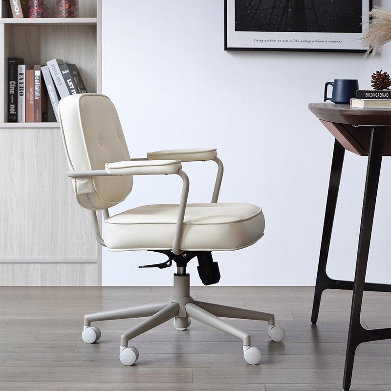 Ergonomic Swivel Office Chair with Backrest for Study, Bedroom, or Live Broadcast