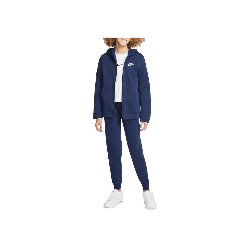 Nike Casual Sports Suit Kids Tracksuits Deep-Navy BV3634-410