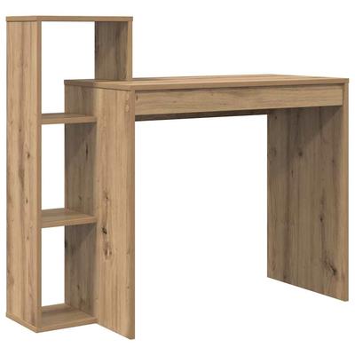 Artisan Oak Desk 100 X 40 X 90 Cm Engineered Wood