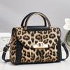 New Leopard Print Women's Crossbody Bag Fashion All-Match High-End Texture Small Square Bag