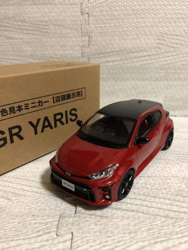 Toyota New Yaris GR YARIS Not for Sale Color Sample Minicar Emotional Red II 1/30