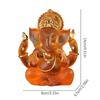 Clear Lord Ganesha Statue Elephant Hindu Sculpture Figurines Resin Home Garden Decoration Buddha Statues Ornament