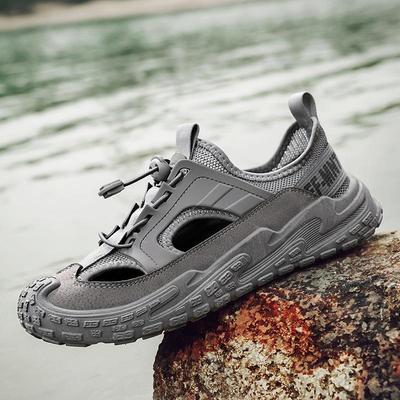 22 Summer Sandals Sports Wading Shoes Quick-drying Large Mesh Hollow Shoes Non-slip Soft-soled Casual Frame Shoes