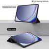For Samsung Galaxy Tab A9 8.7 (SM-X110 SM-X115) / A9 Plus 11 (SM-X210 SM-X215) Soft Silicone Case Magnetic Flip Smart Cover