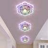 Modern LED Ceiling Light Surface Mounted Living Room Porch Aisle Corridors Lamps Crystal Lampshade Ceiling Light