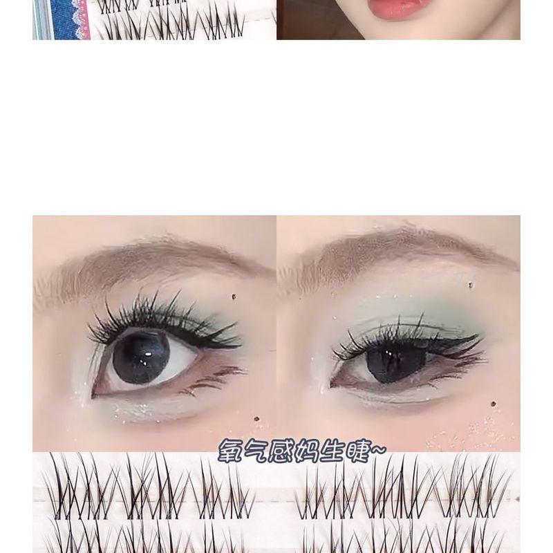 Denivyse - Natürliches Multipack-Cluster-Wimpern