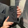 Cute Couple Cats Silicone Soft Phone Case For Samsung Galaxy S25 S24 S23 S22 S21 Ultra Plus FE A06 A26 A32 A33 A56 A34 A54 Cover