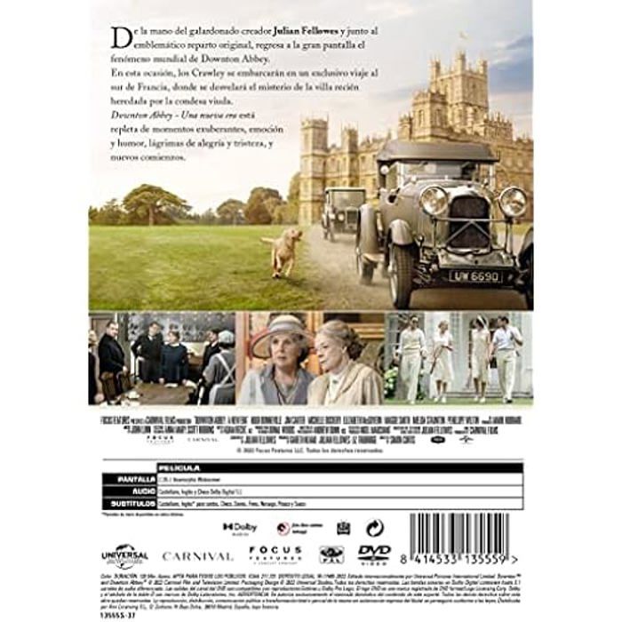 Dvd - downton abbey - une nouvelle ère - boîtier standard - 1 support inclus