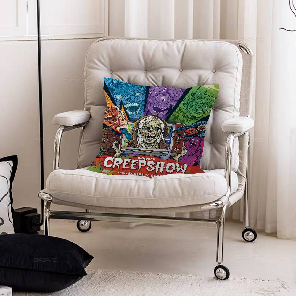 Amine C-Creepshow Personalized Pillow Dust Cover Bedroom Kids Party Decoration Pillowcase Birthday Children Gift