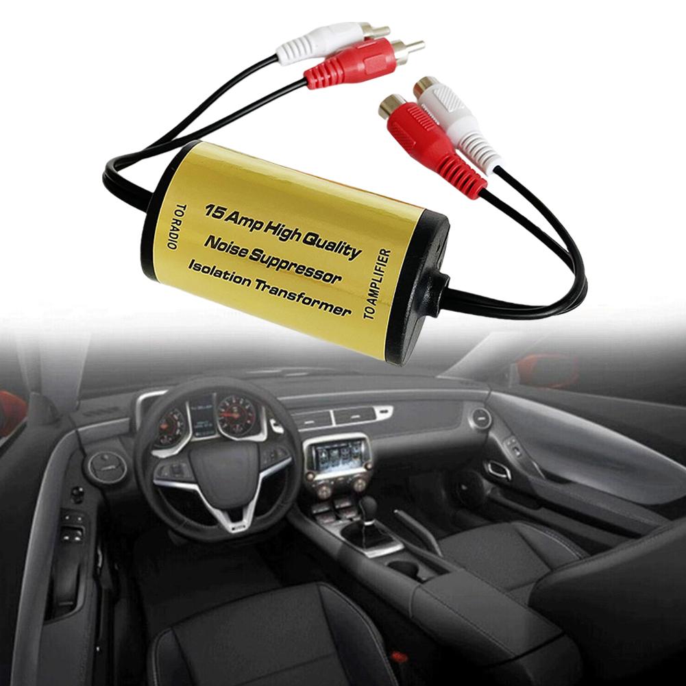 RCA Audio Noise Filter Suppressor Ground Loop Lsolator For Car And Home Stereo Noise Filter Suppressor Ground Loop Lsolator Air Filters 7