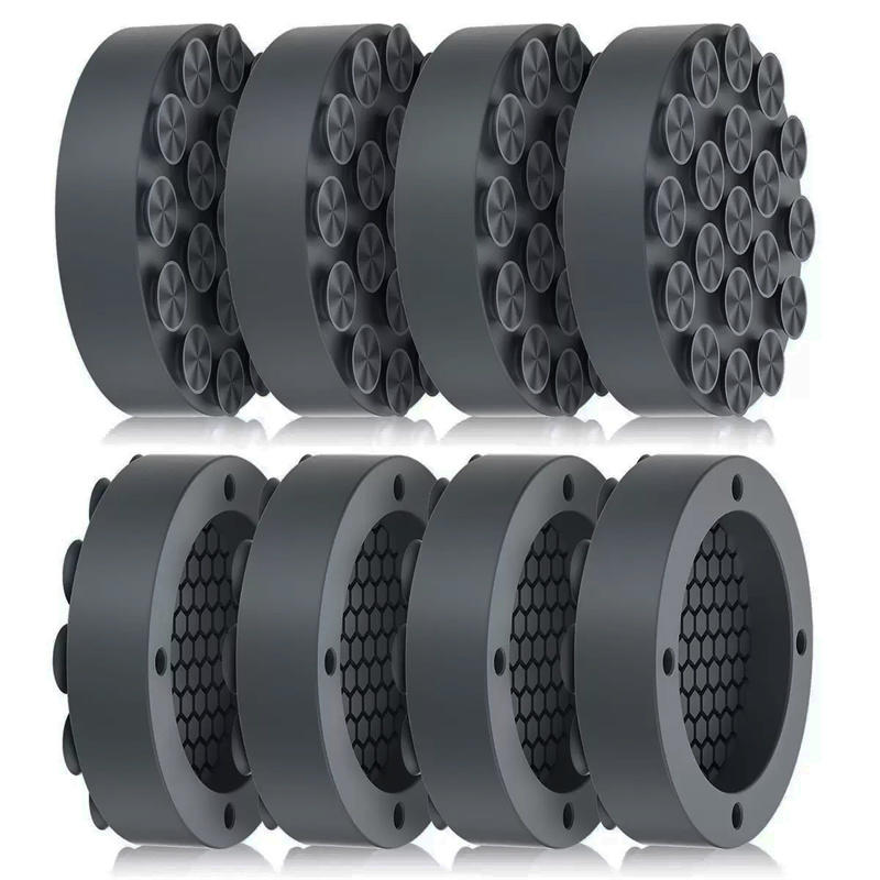 4PCS Universal Anti-Vibration Washing Machine Foot Pads Non-Slip Stabilizer Base Noise Cancelling Refrigerator Feet Suction Cup Anti Slip Pad