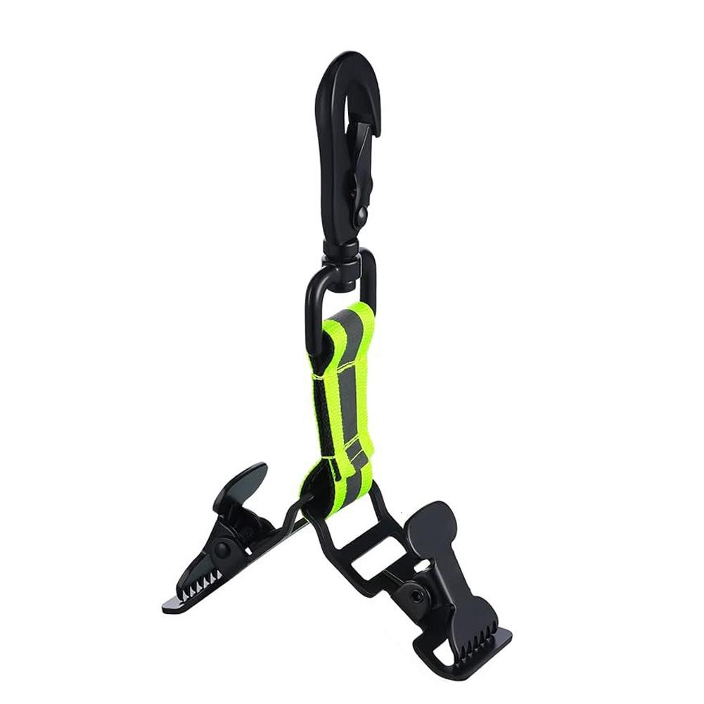 Portable Firefighter Safety Glove Strap Universal Durable Glove Keeper Clips Multifunction Mitten Hanger Guard