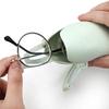 Ultra-Let Blød Silikone Brilleetui Med Håndrem Rejse Solbrille Cover Ridsefast Støvtæt Brille Beskyttelsescover