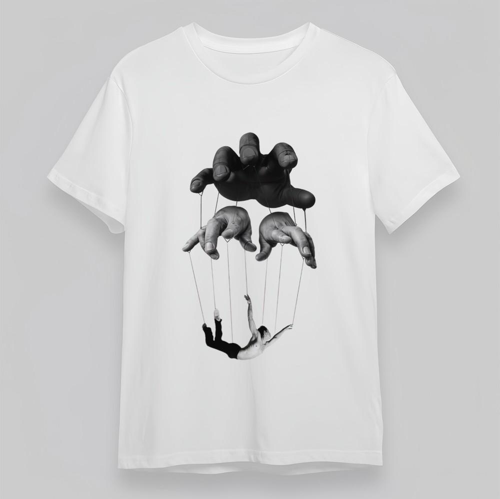 

Women s OversizeT-shirt With Power Dynamics Graphic Unisex White 100% Cotton Top 2XL