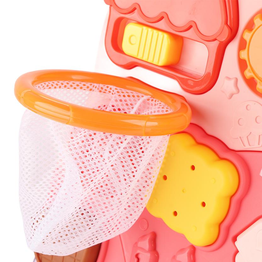 Carucior pentru bebelusi 2 in 1 Baby Walker cu impingere manuala si premergator anti-ruliu