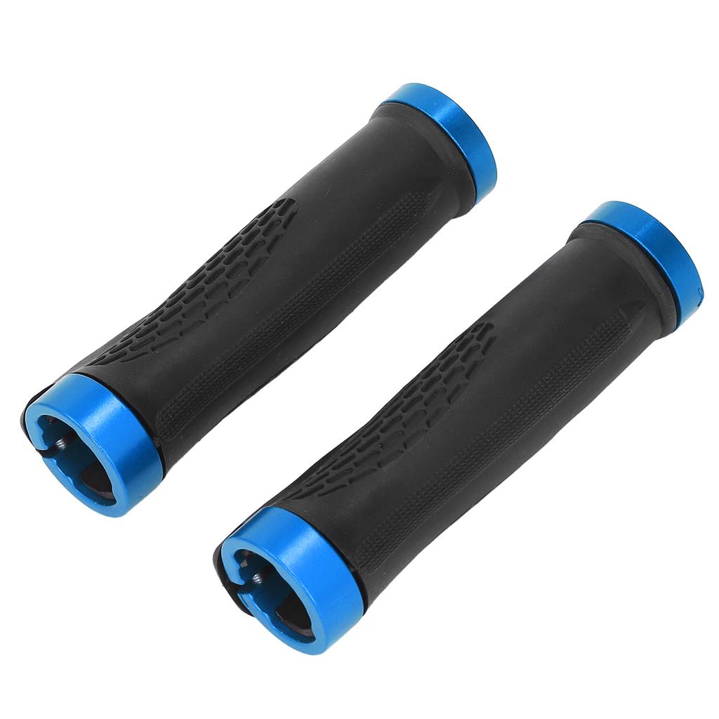 Gripy do roweru górskiego PP TPR Antypoślizgowe Bezpieczne Komórkowa powierzchnia Ergonomiczny design Metalowe boki Rower