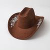 Women S Vintage Flat Top Curved Brim Polyester Hat All Season Adjustable Hat