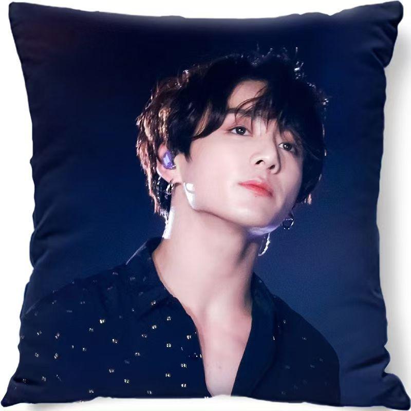 Подушка BTS Чонгук Подушка для комфорта K-pop Подушка для кровати BT21 35*35cm