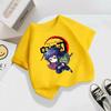 Kids Demon Slayer Anime Cartoon TShirt 2025 Children Blade of Ghost Summer Fashion Funny Clothes for Baby Girls  Boys
