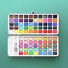 Portable Solid Watercolor Paint Set: 50, 72, 90, 100, 128 Colors for Art Students