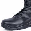 Outdoor Leisure High Top Boots Genuine Leather Breathable Training Shoes Black Sand Proof Desert Wear-resistant