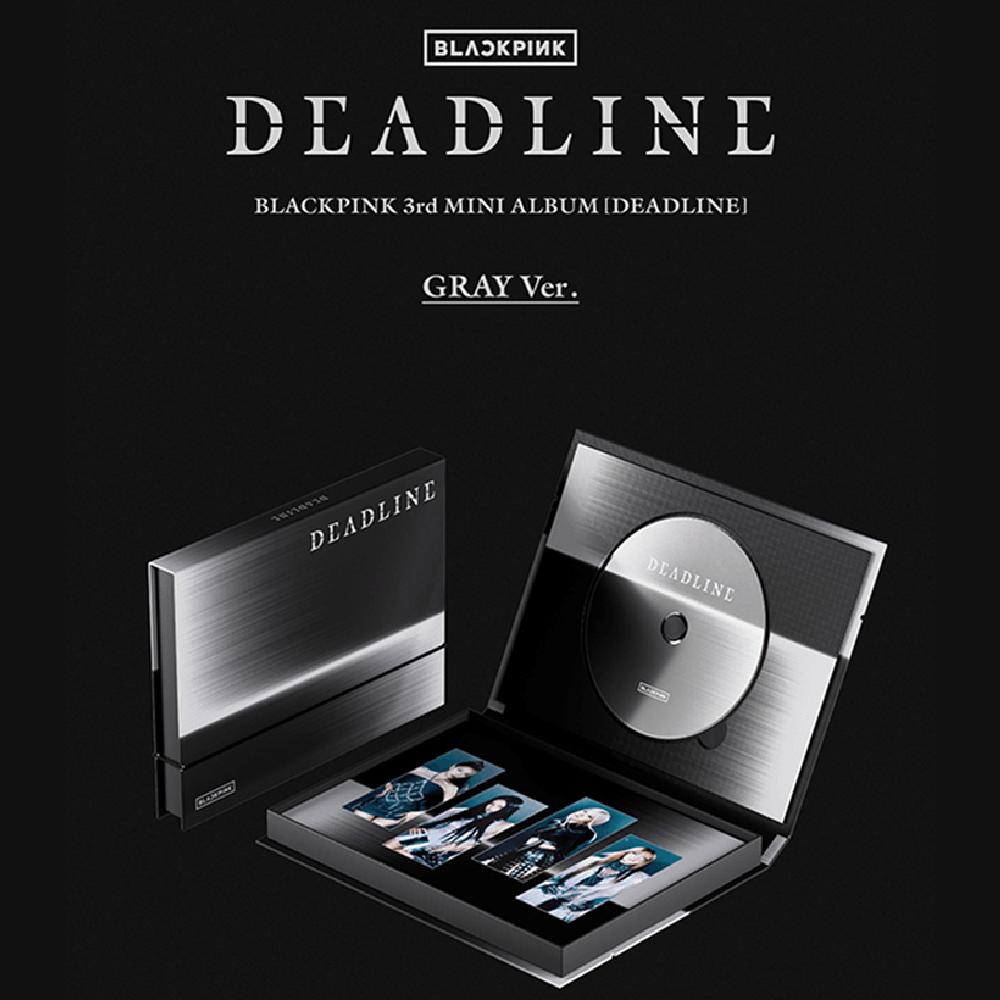 BLACKPINK 3-й мини-альбом DEADLINE Серая версия.
