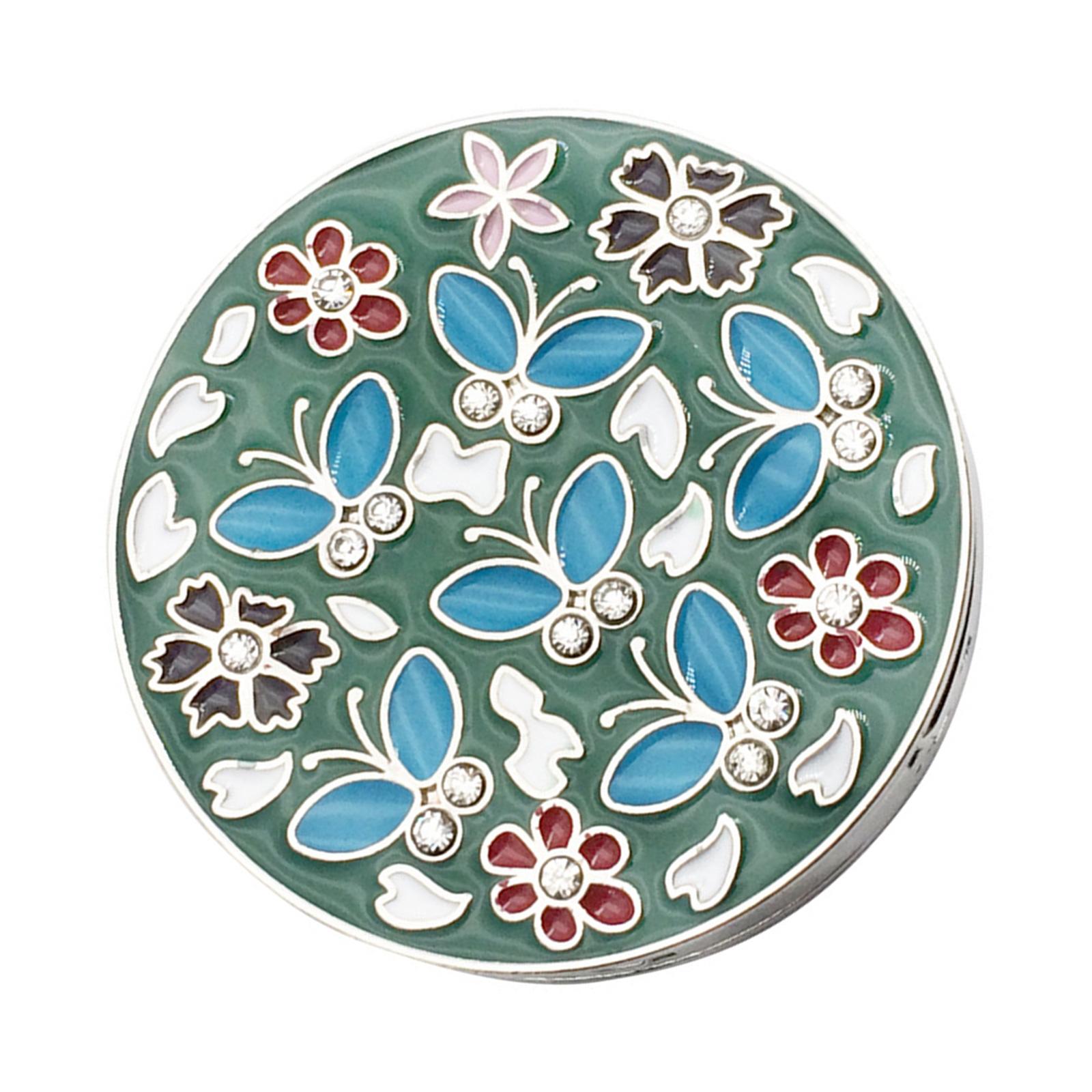 

Портативный складной крючок-держатель для сумки Домашний аксессуар для многоцелевого использования в кафе, офисах и других местах Прочный цинковый сплав зелёный