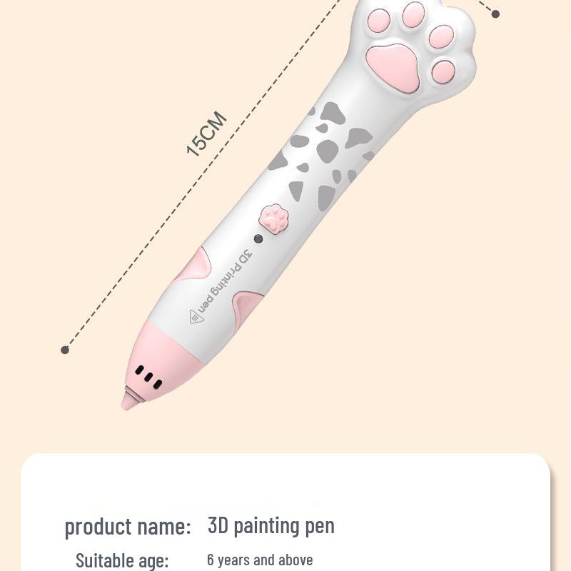 Handmade 3D Printed DIY Toys Set with Low-Temperature 3D Printing Pen