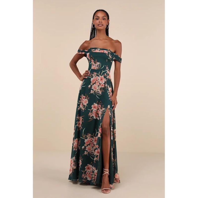 

Экспорт Одно Газовое Месторождение Взрослая Ледилайк Воротник Люцзя Ключица Сексуальный Дизайн Разрез Длинная Нога Принт Платье Green Flower S