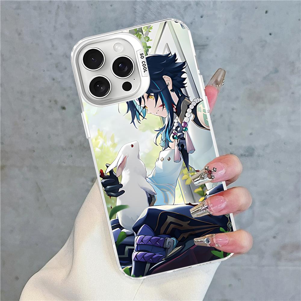 Genshin Impact XIAO Phone Case For IPhone 16 15 14 13 12 11 Pro Max X XR XSMAX 8 7 Plus Matte Shockproof Back Cover