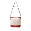 FUFUNI Vintage Pattern Bucket Shoulder Bag