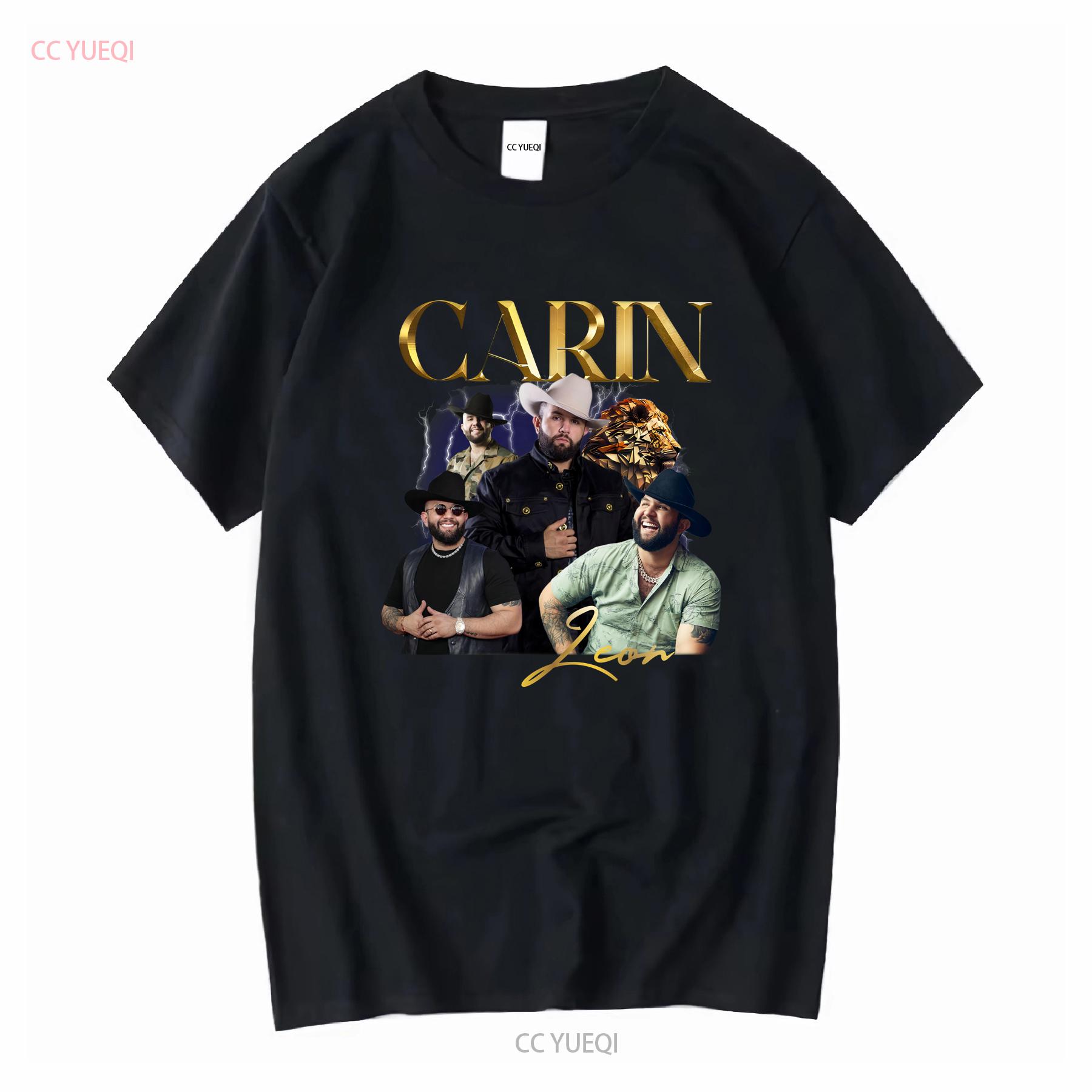 

Carin Leon T Shirt 2024 tour merch Boca chueca concert fans long or short sleeves vintage Washed homme Comfortable Soft 4XL