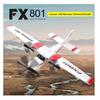 FX801 RC Flugzeug EPP Schaum 2,4G 2CH RTF Fernbedienung Spannweite Flugzeug Feste Spannweite Flugzeug Spielzeug Geschenke für Kinder