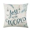 Christmas Tree Print Pillow Case Christmas Linen Home Decor Living Room Sofa Cushion Pillow