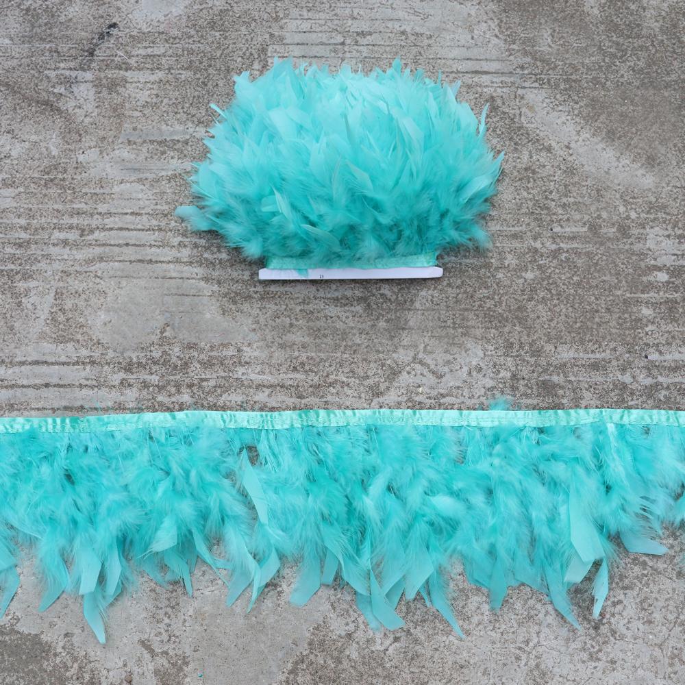 10Meter Natural Turkey Feathers Trims 10-15cm for DIY Crafts Ribbon Sewing Fringe Clothing Wedding Home Party Dress Decor Plumas