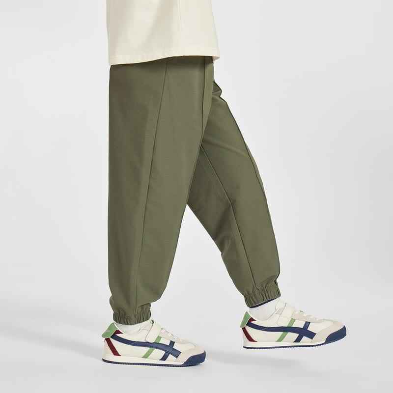 DuoDuoJia Boys' Breathable Elastic Casual Pants